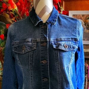 Jessica Simpson Jean jacket large...